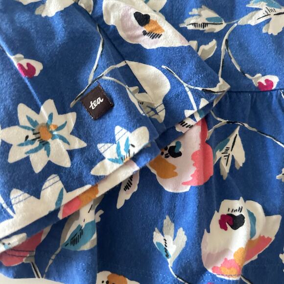 Tea Collection Tiered Skirted Twirl Dress - Size 5 - Picture 2 of 4